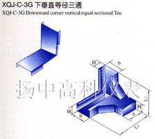 XQJ-C-3G下垂直等徑三通