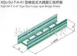 XQJ-DJ-T-A-01型梯級式大跨距匯線橋架